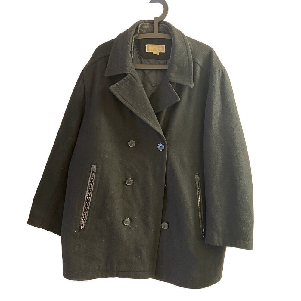Michael Kors Women's Trenchcoat Wool Blend Size XXL - Picture 1 of 12